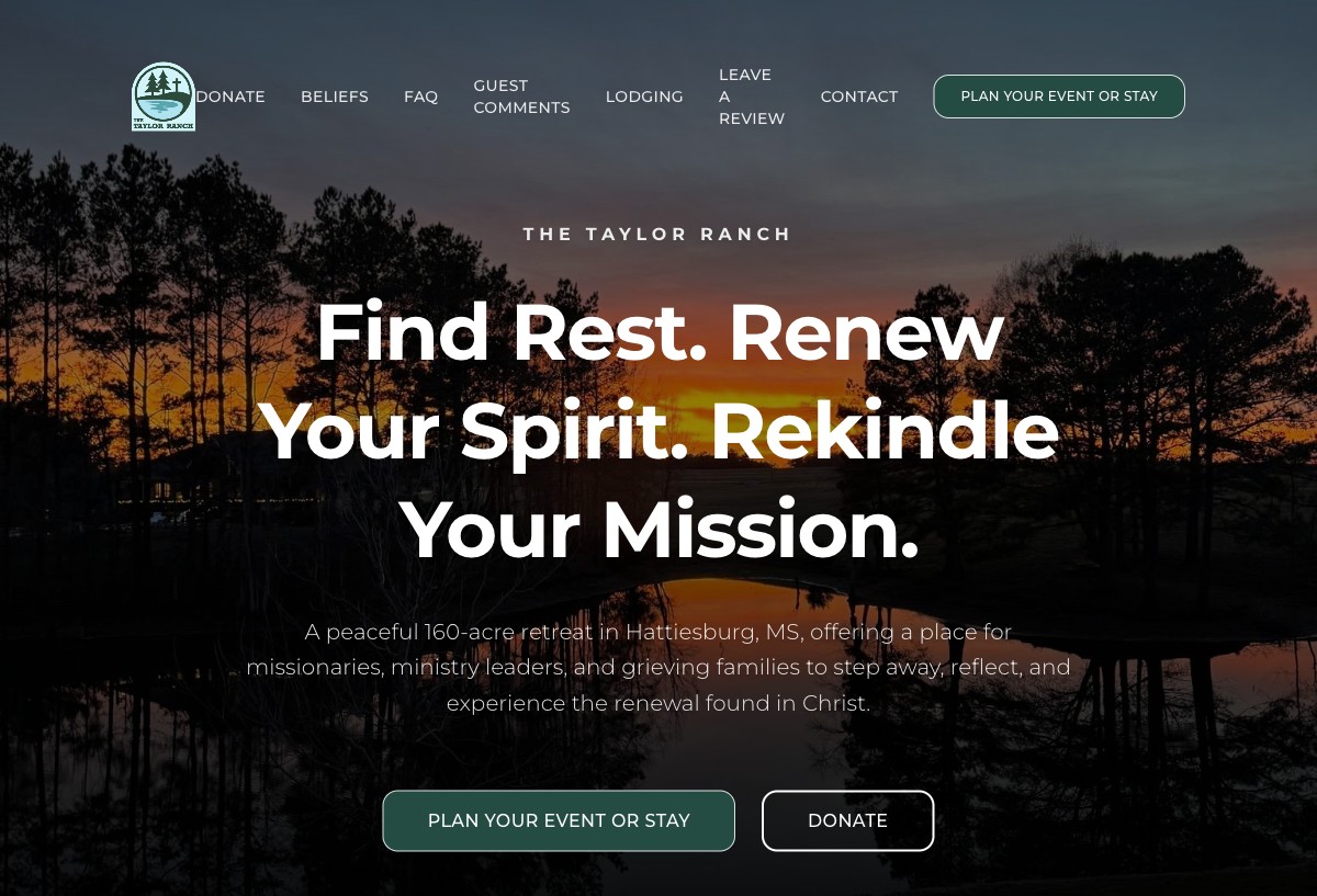 The Taylor Ranch website