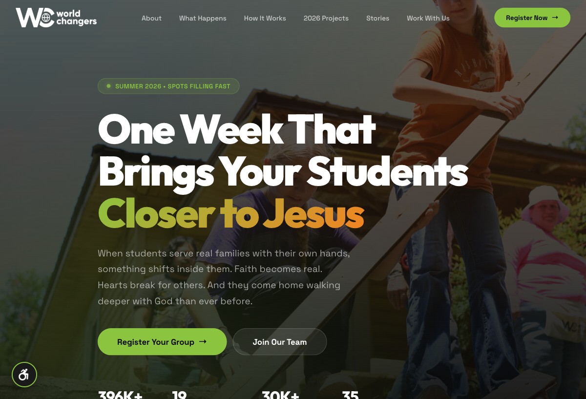 World Changers website
